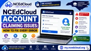 NCEdCloud Account Claiming Issues