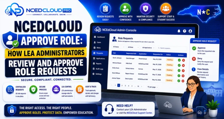 NCEdCloud Approve Role