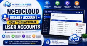 NCEdCloud Disable Account