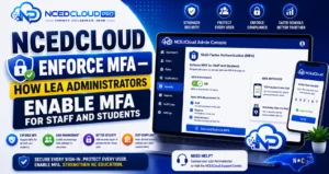 NCEdCloud Enforce MFA