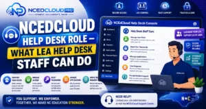 NCEdCloud LEA Help Desk Role