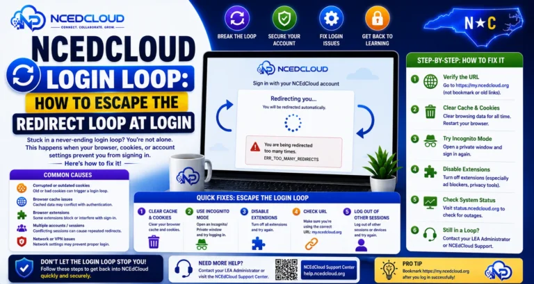 NCEdCloud Login Loop Guide