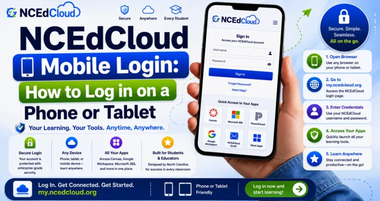 NCEdCloud Mobile Login Guide