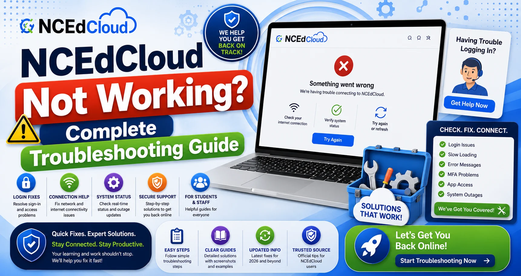 NCEdCloud Not Working Guide