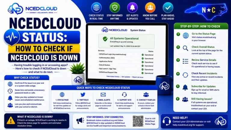 NCEdCloud is Down