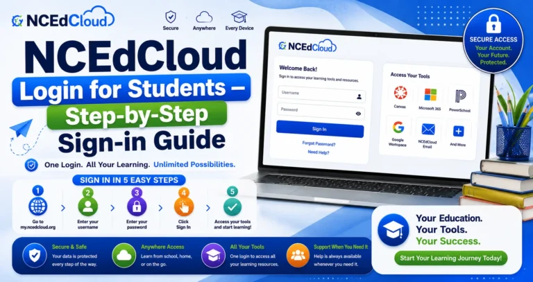 NCEdCloud Students Login Guide