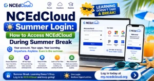 NCEdCloud Summer Login Guide