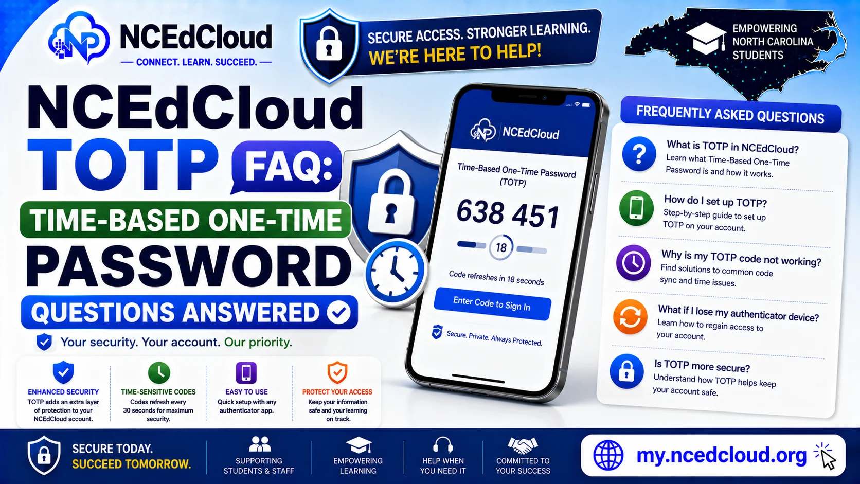NCEdCloud TOTP FAQ