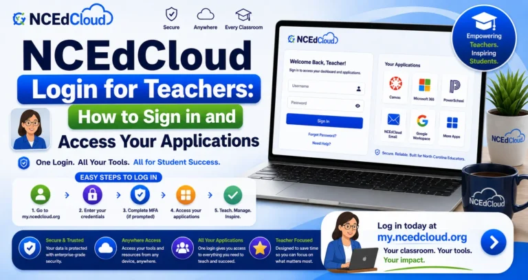 NCEdCloud Teachers Login Guide