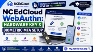 NCEdCloud WebAuthn