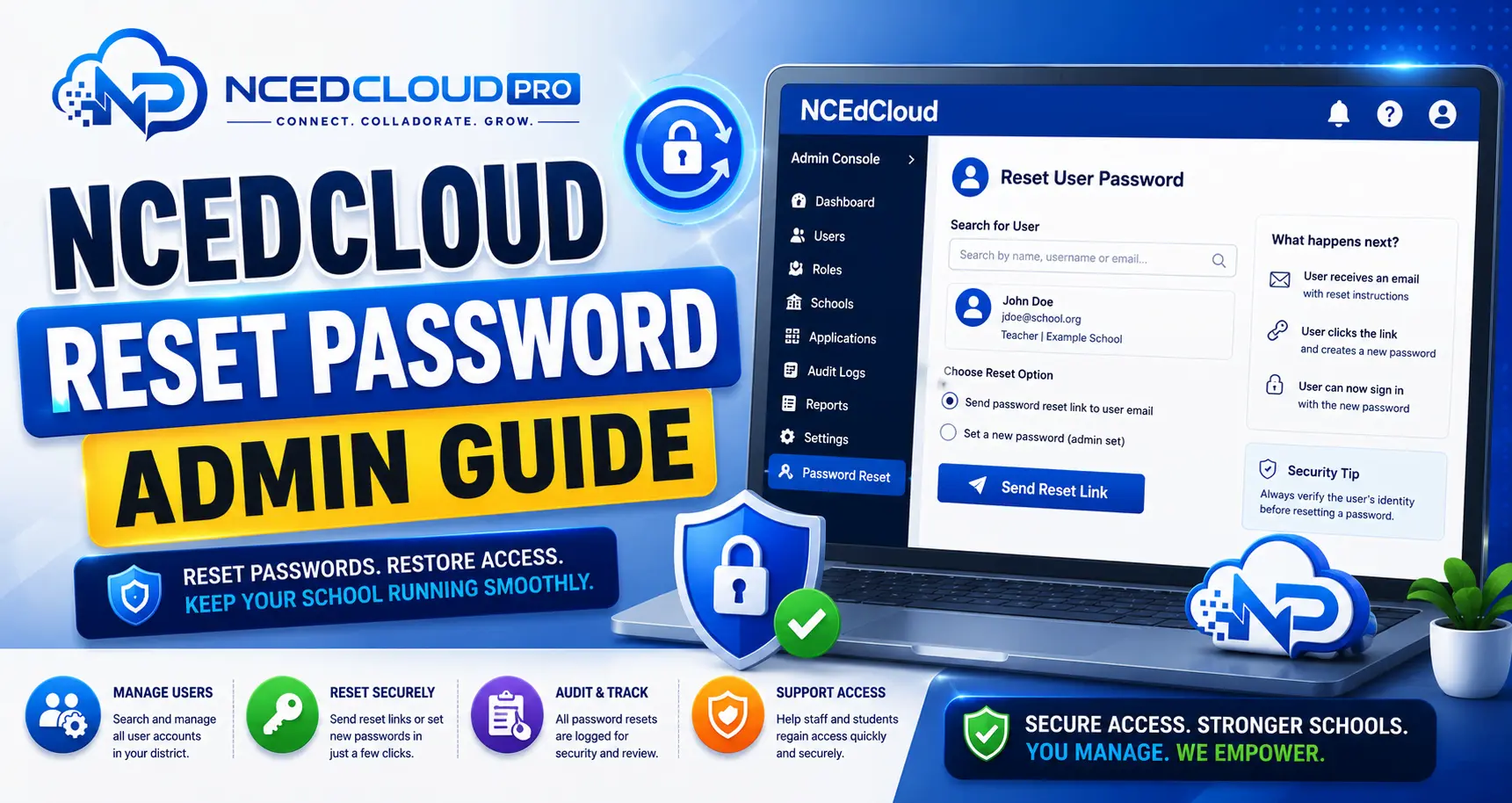 NCEdCloud Password Reset Admin